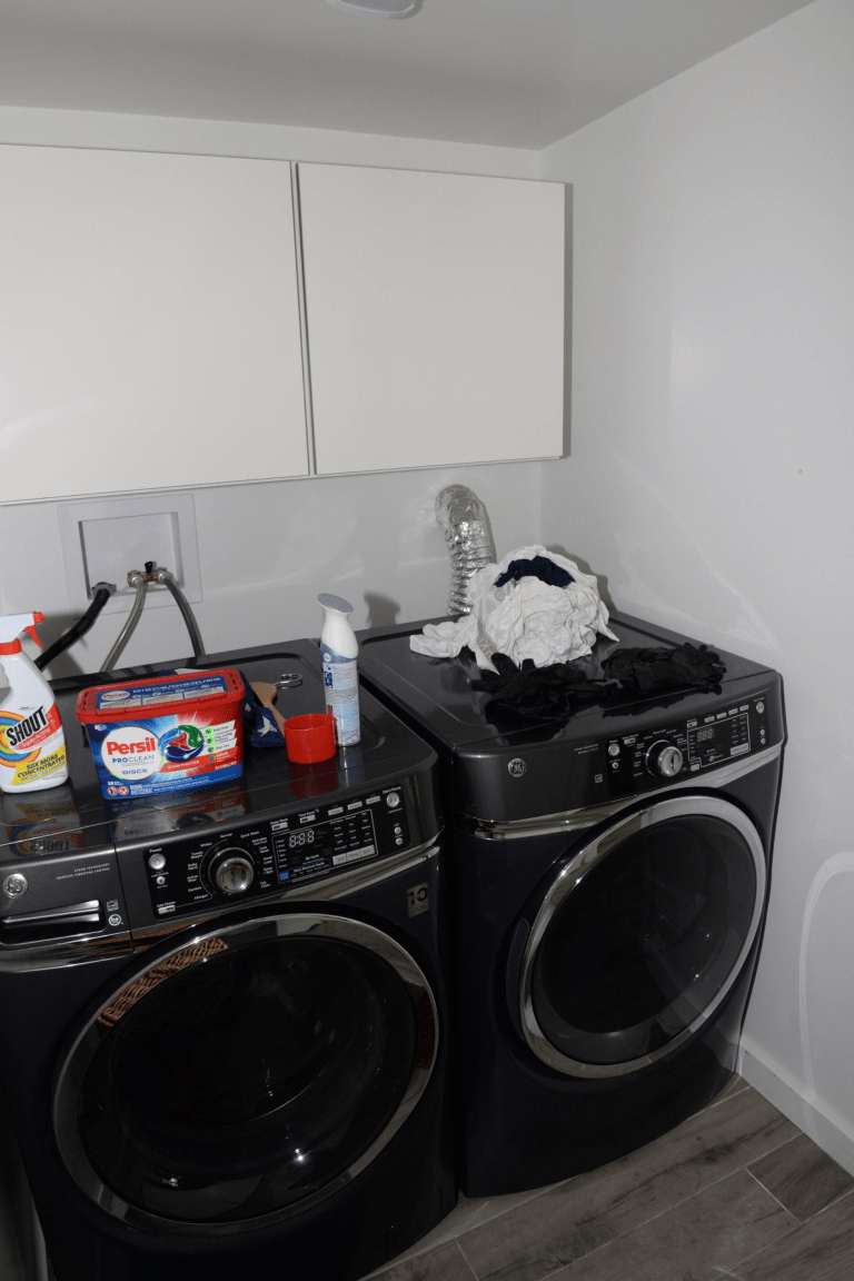 Washer and dryer in a residential laundry room — kitchen and laundry appliance repair